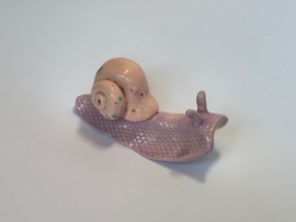 Grote Slak - Lila/Roze met Spikkels