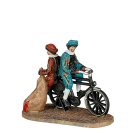 Luville Sinterklaas  Pieten op de fiets