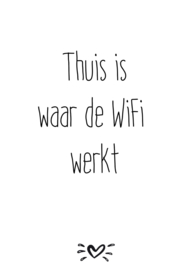 A6 kaart thuis is waar de wifi werkt