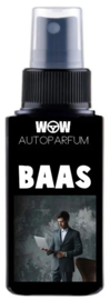 Autoparfum Spray Baas 50ml