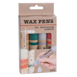 WAX PENNEN IN TUBE SET 4STS