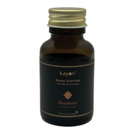 Kayori - Showerfoam Base - 50ml - Glas - Hazakura