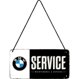 Hanging Sign 10 x 20 cm BMW Service
