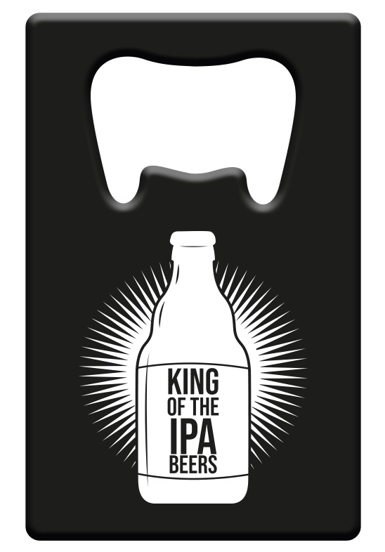 Metal beer opener - King of the IPA beers