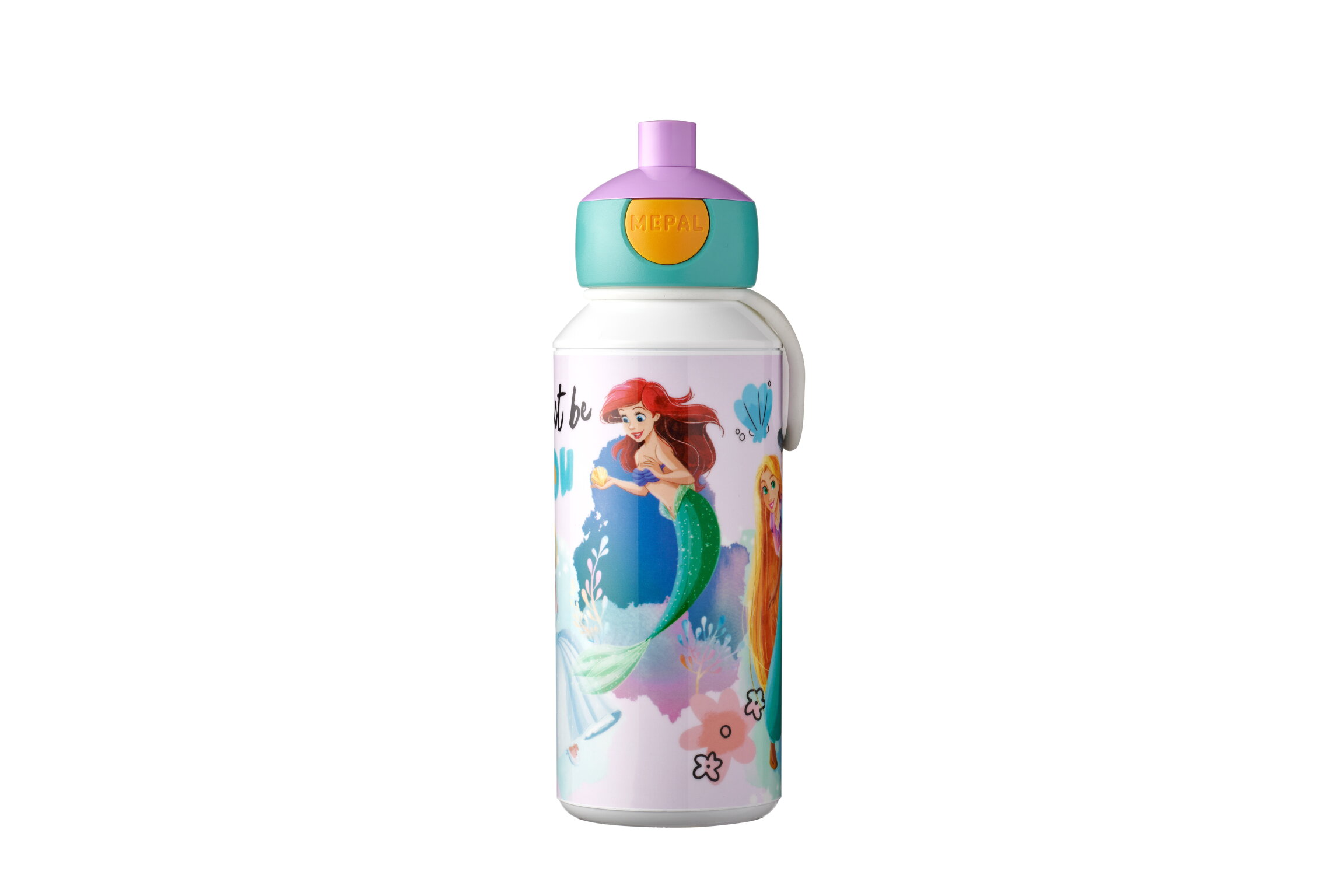 drinking bottle pop-up campus 400 ml - disney princess