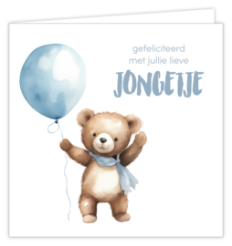 Gefeliciteerd met jullie lieve jongetje