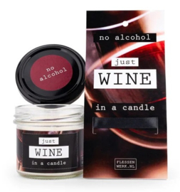 JUST WINE - in a candle