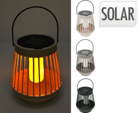 SOLAR LANTAARN LED 13X15CM 3AS