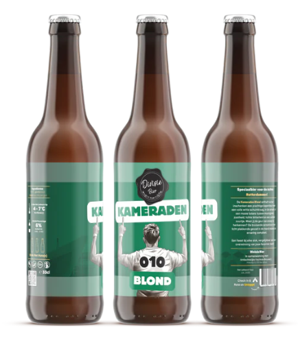 Divisie Bier - Kameraden - Blond (33cl)