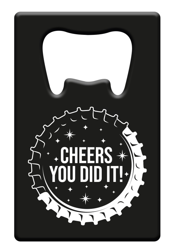 Metal beer opener - You did it!