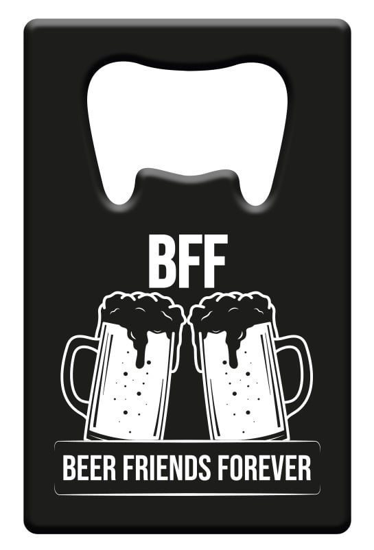 Metal beer opener - BFF
