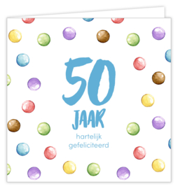 50 jaar hartelijk gefeliciteerd