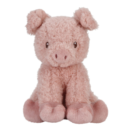 LD8828 knuffel varken 17 cm farm