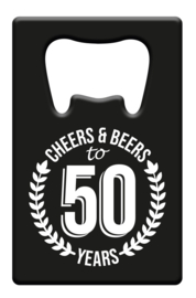 Metal beer opener - 50