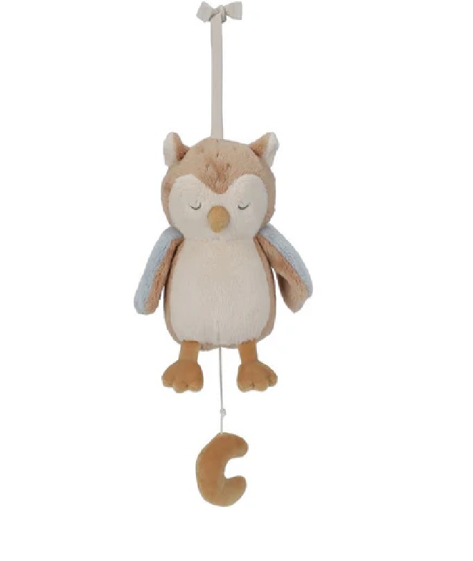 LD8906 muziekdoos uil forest