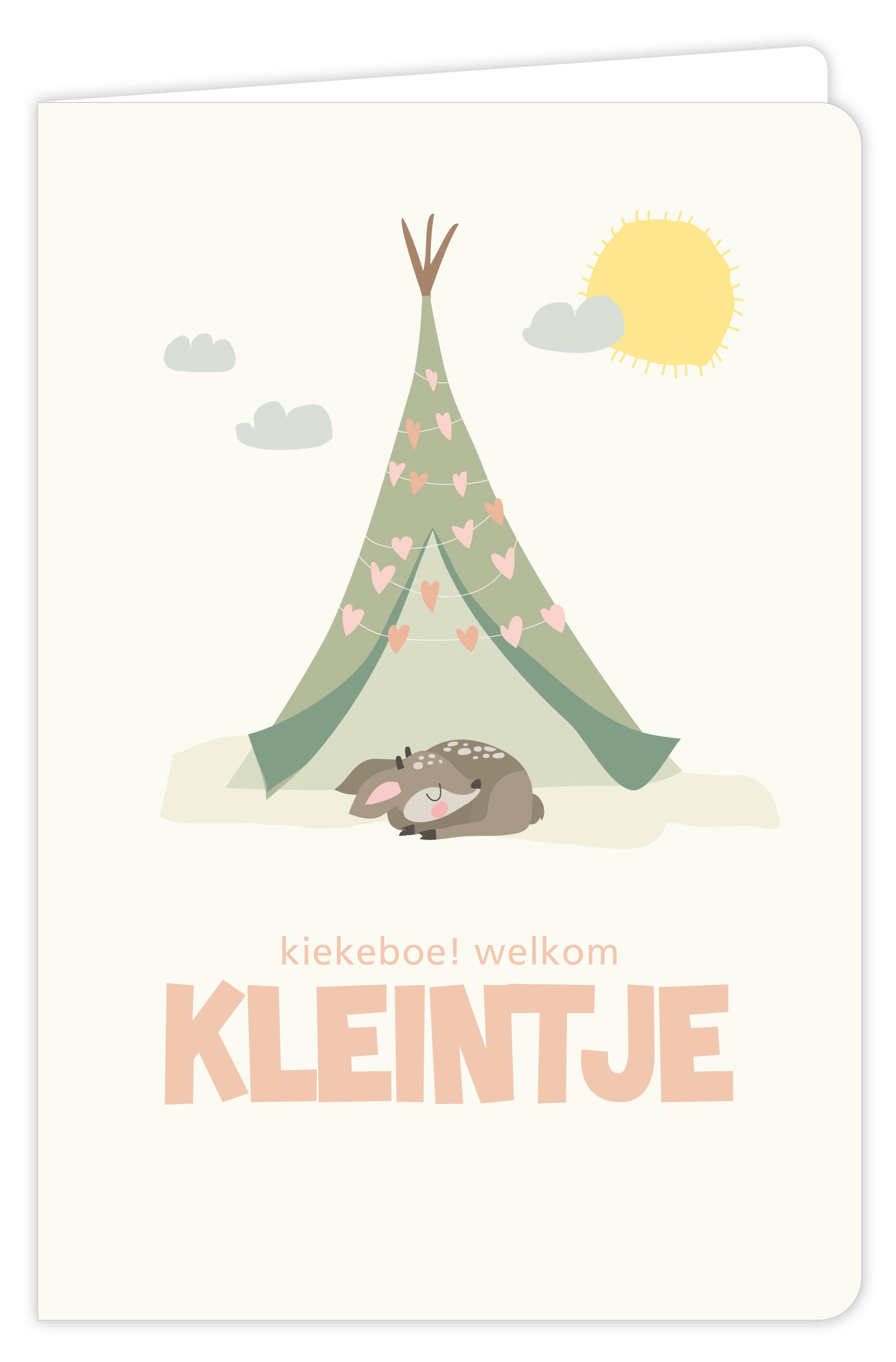 Kiekeboe! Welkom kleintje