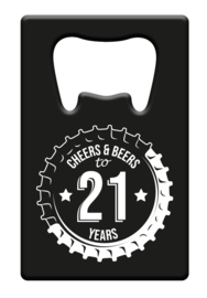 Metal beer opener - 21