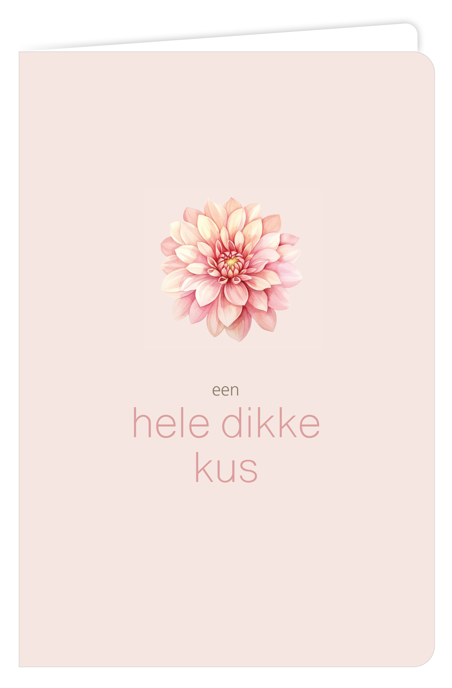 Een hele dikke kus