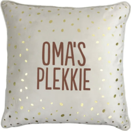 Sierkussen - Omas plekkie