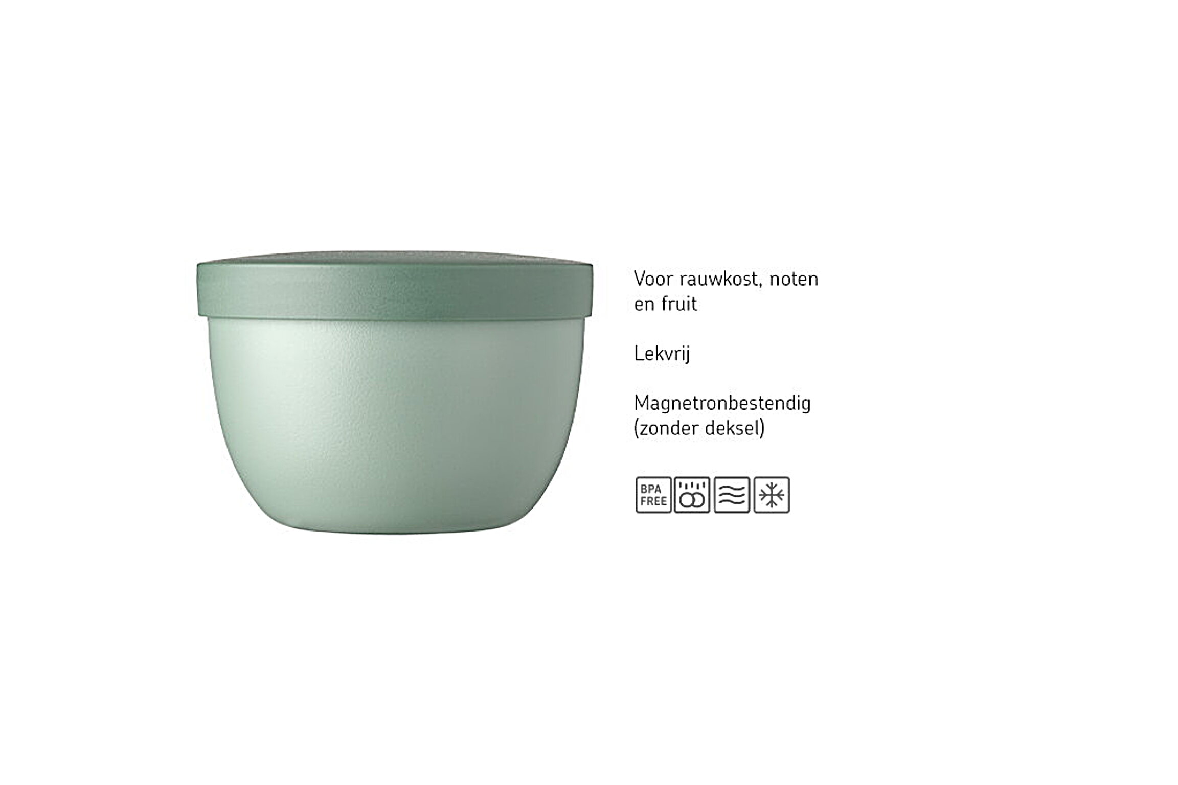 snack pot ellipse 350 ml - nordic black