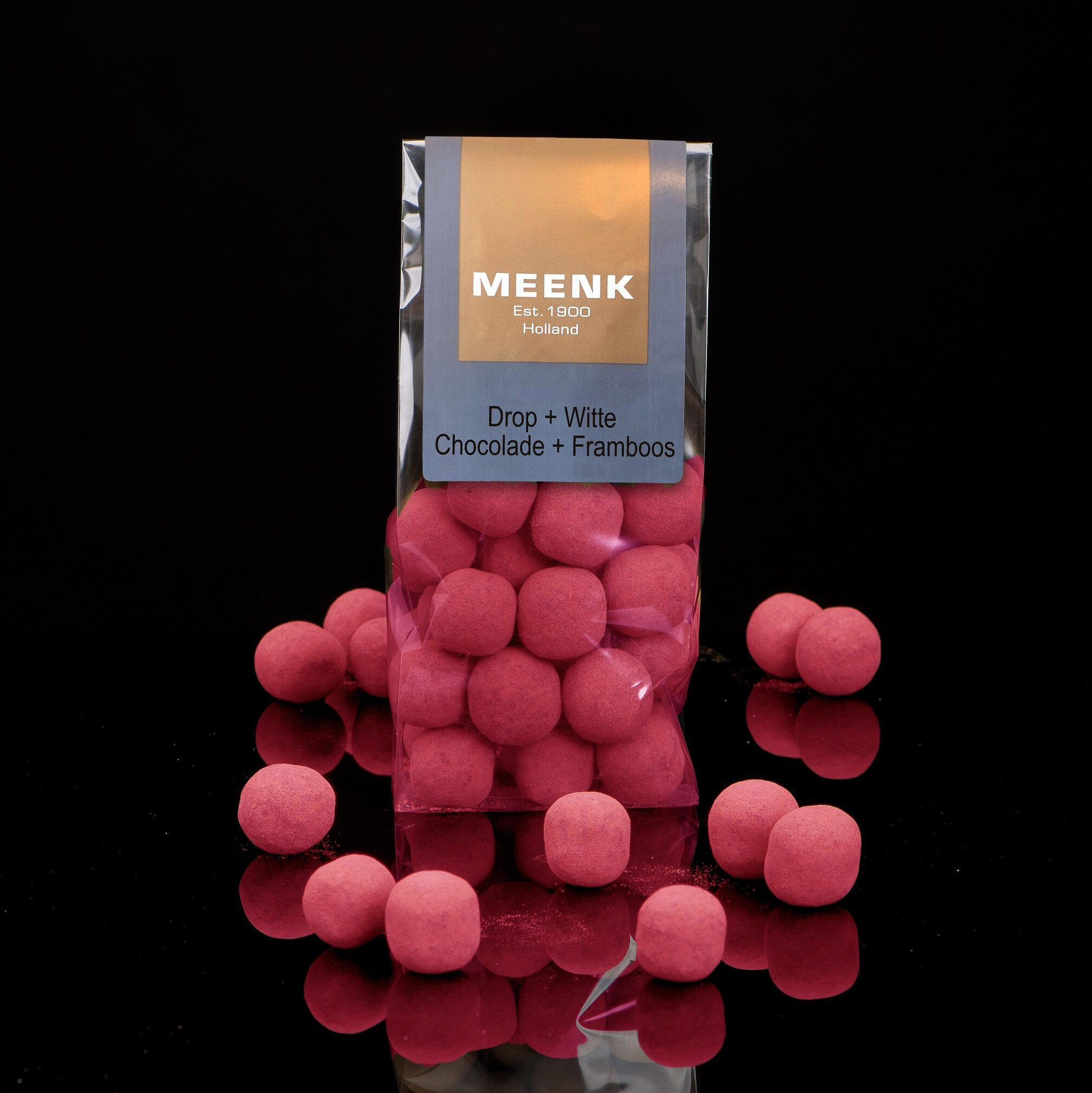 MEENK Drop Witte Choco Framboos