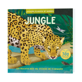 Stickers plakken op nummer - Jungle