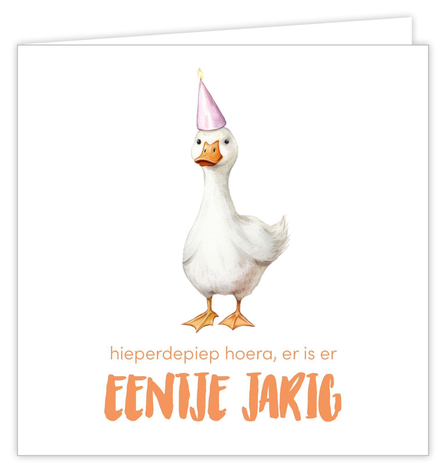 Hieperdepiep hoera, er is er eentje jarig