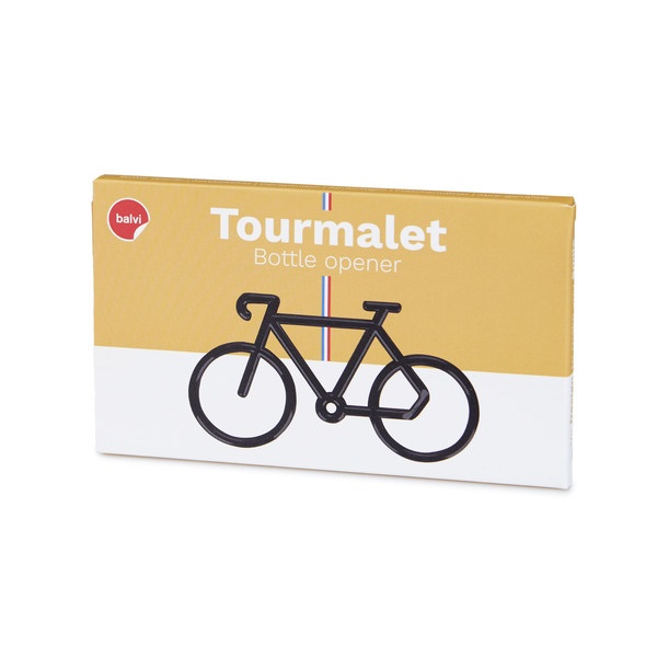 Bottle opener,Tourmalet,black,metal
