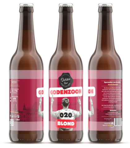 Divisie Bier - Godenzoon - Blond (33cl)