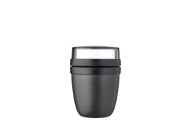 lunch pot ellipse mini - nordic black