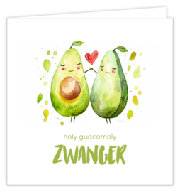 Holy guacamoly zwanger