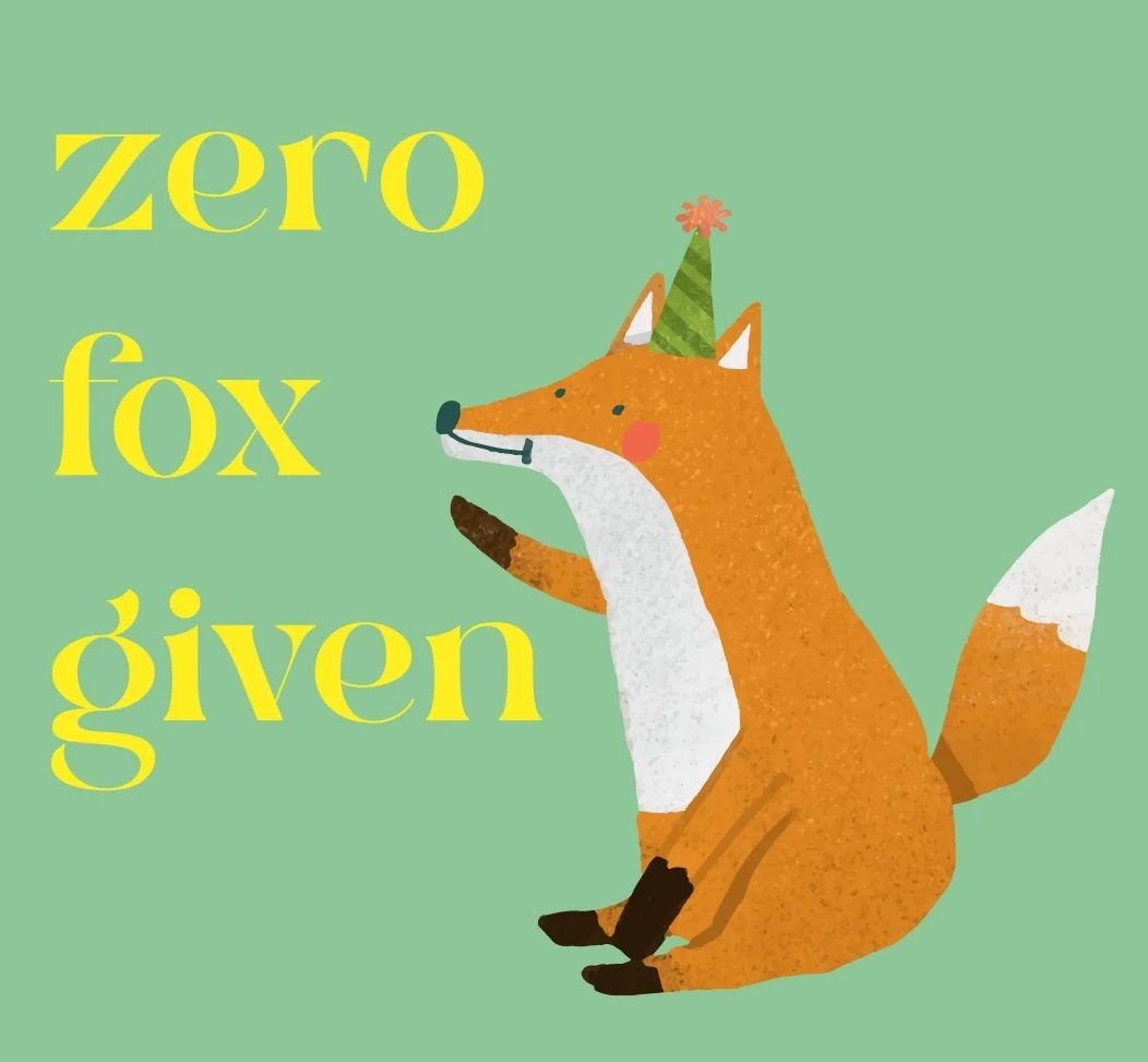 Tegeltje zero fox