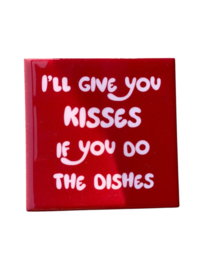 Tegeltje ill give you kisses
