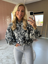 Birgit Blouse Zwart Maat M