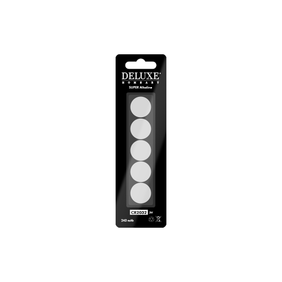 DeluxeHomeart batteries CR2032 3V
