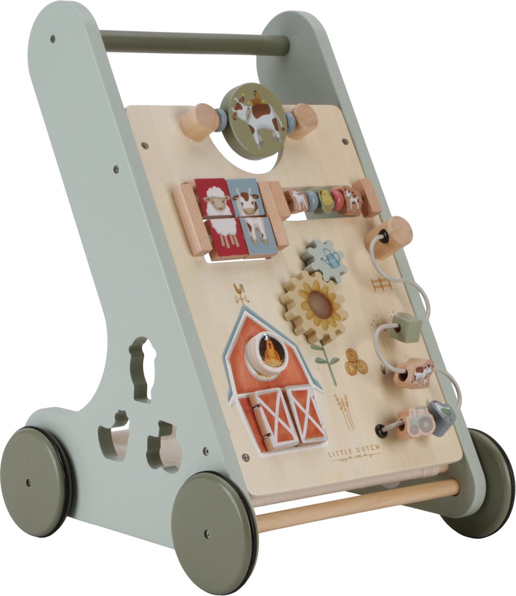 LD7132 Activiteiten Loopwagen Little Farm