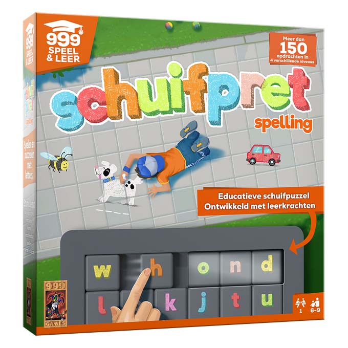 Schuifpret Spelling