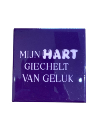 Tegeltjes mijn hart giechelt