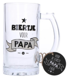 Bierglas - biertje voor papa