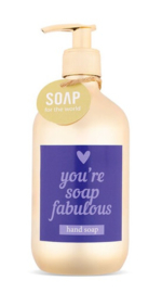 SOAP for the world Gouden zeeppompje (500 ml) - Youre soap fabulous