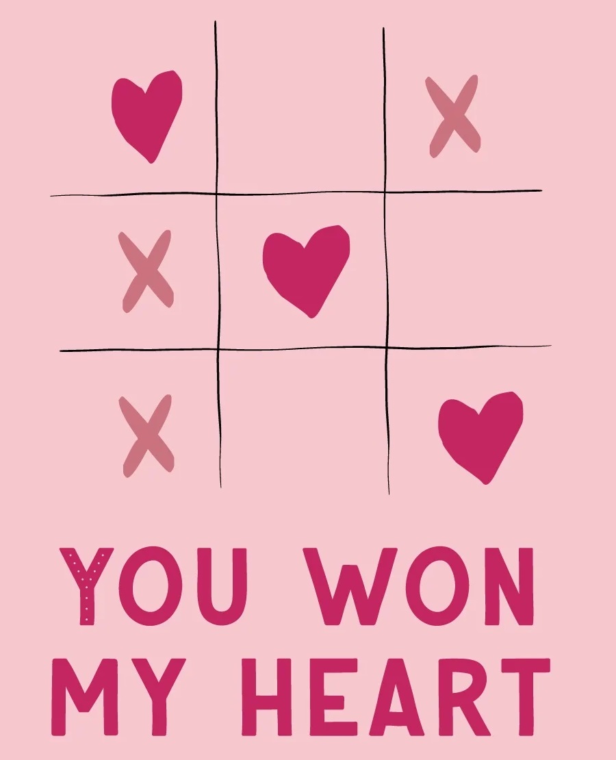 Tegeltje you won my heart