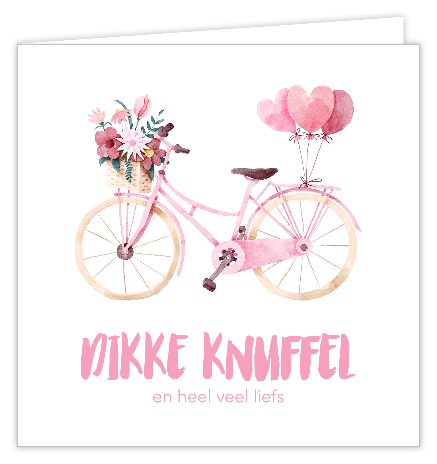 Dikke knuffel en heel veel liefs