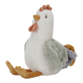 LD8827 knuffel kip 17 cm farm