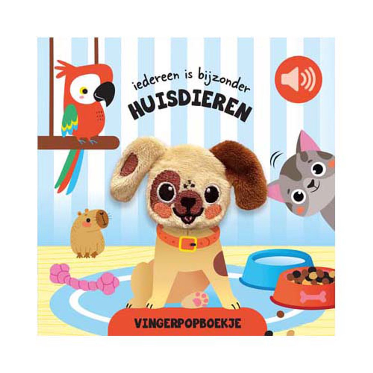 Vingerpopboekje huisdieren