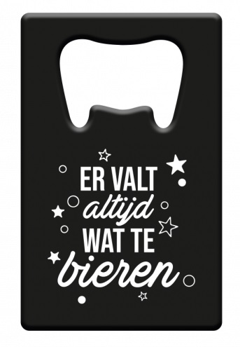 Metal beer opener - Er valt altijd wat te bieren