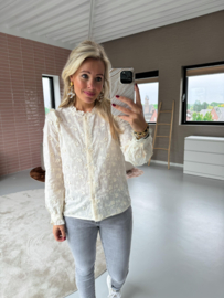 Xena Blouse Met Bloemen M/L
