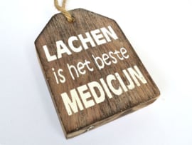 hanger label 9x6cm beste medicijn natural