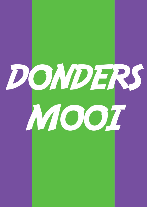 A6 kaart  donders mooi