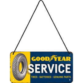 Hanging Sign 10 x 20 cm Goodyear Service