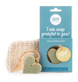 SOAP for the world Soapkit in geschenkbox - I am soap grateful to you